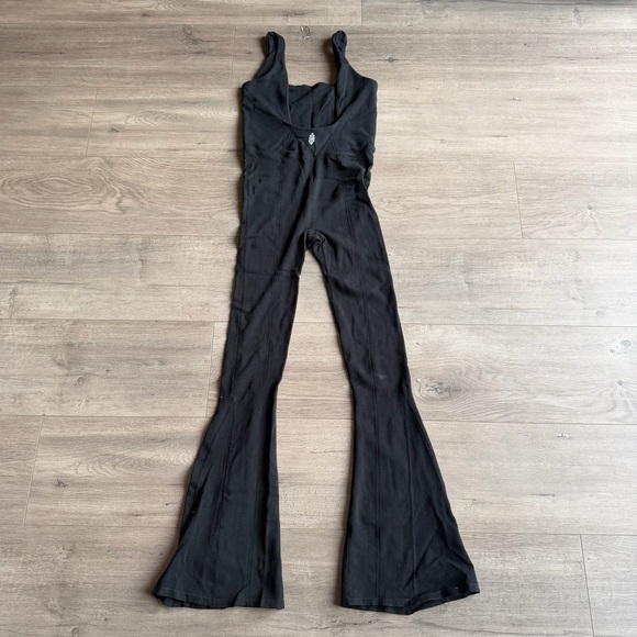 FP Movement Rich Soul Flared Onesie In Black - size XS/Small - Picture 4 of 11